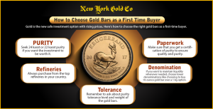 How to Choose Gold Bars as a First Time Buyer 1