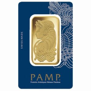 50 Gram Gold Bar - PAMP Suisse Lady Fortuna (w/Assay)