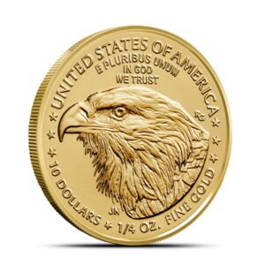 1/4 Oz Gold Coin 2023 American Gold Eagle BU