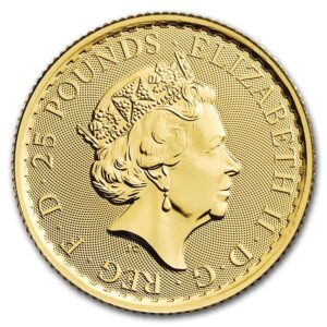 1/4 Oz Gold Coin 2023 Great Britain Gold Britannia BU (Queen Elizabeth II)