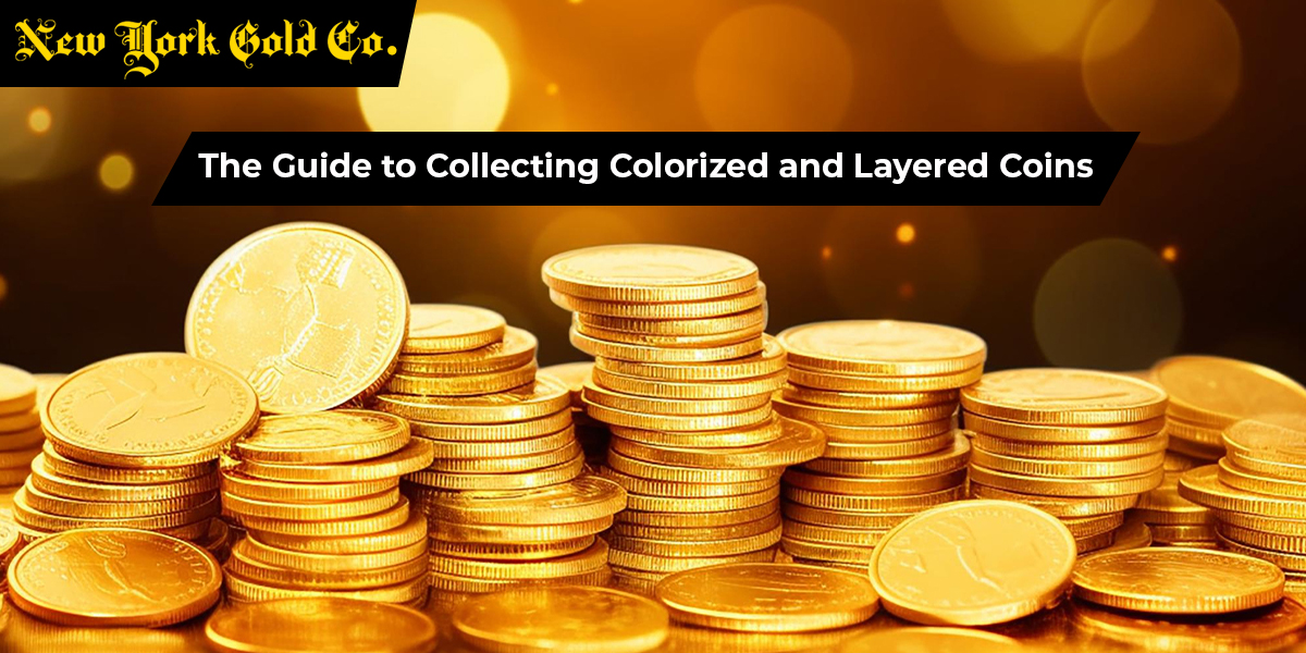 collecting colorized and layered coins