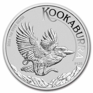 1 Oz Silver Coin 2024 Australian Silver Kookaburra (BU)