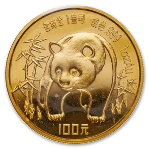 1 Oz Gold Coin Chinese Gold Panda (Varied Year, BU)